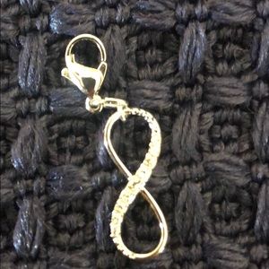 Clip on infinity symbol.